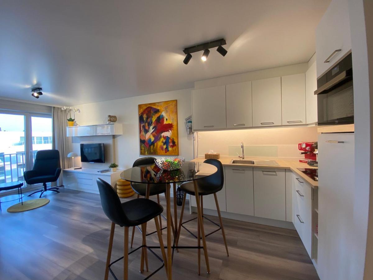 Moderne Studio Aan Zee Oostende Exterior foto